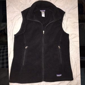 Patagonia Synchilla Black Fleece Vest